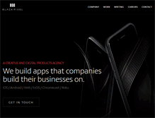 Tablet Screenshot of blackpixel.com